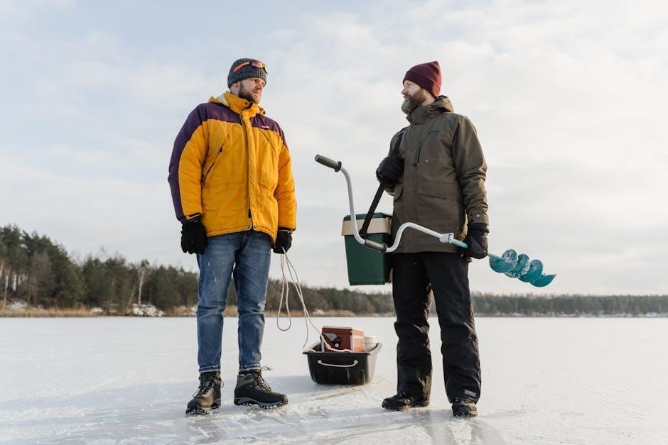 ice fishing guides in michigan
